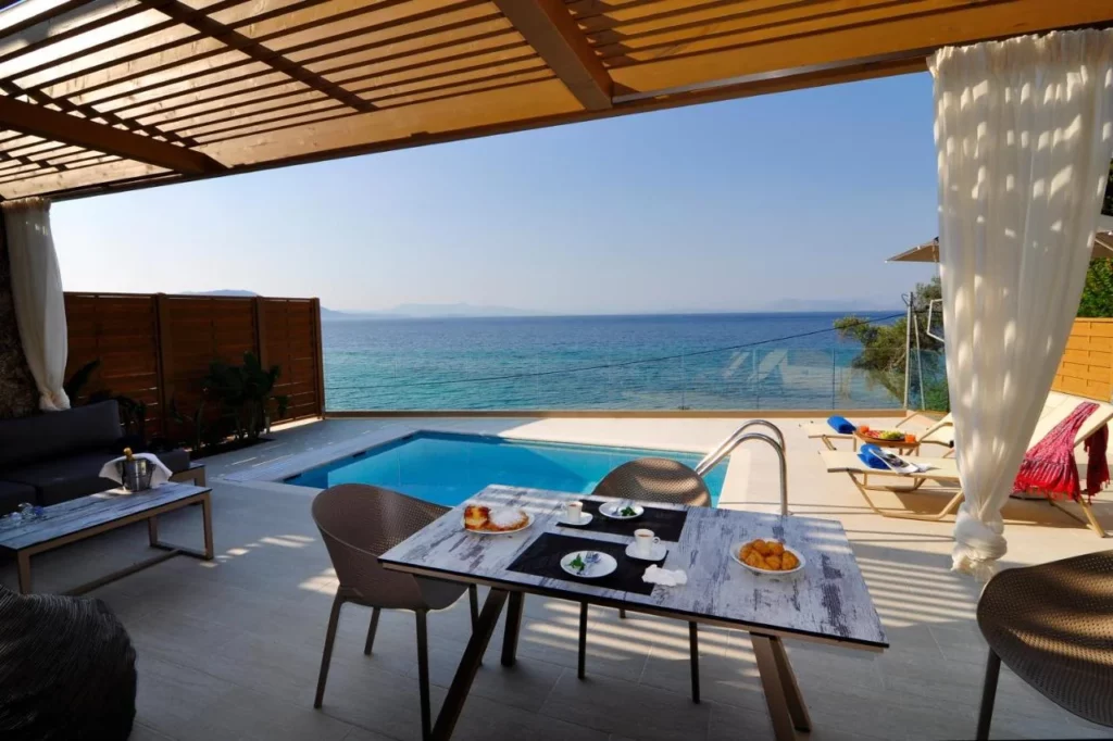 Corfu Casa Del Mar Beachfront Villa